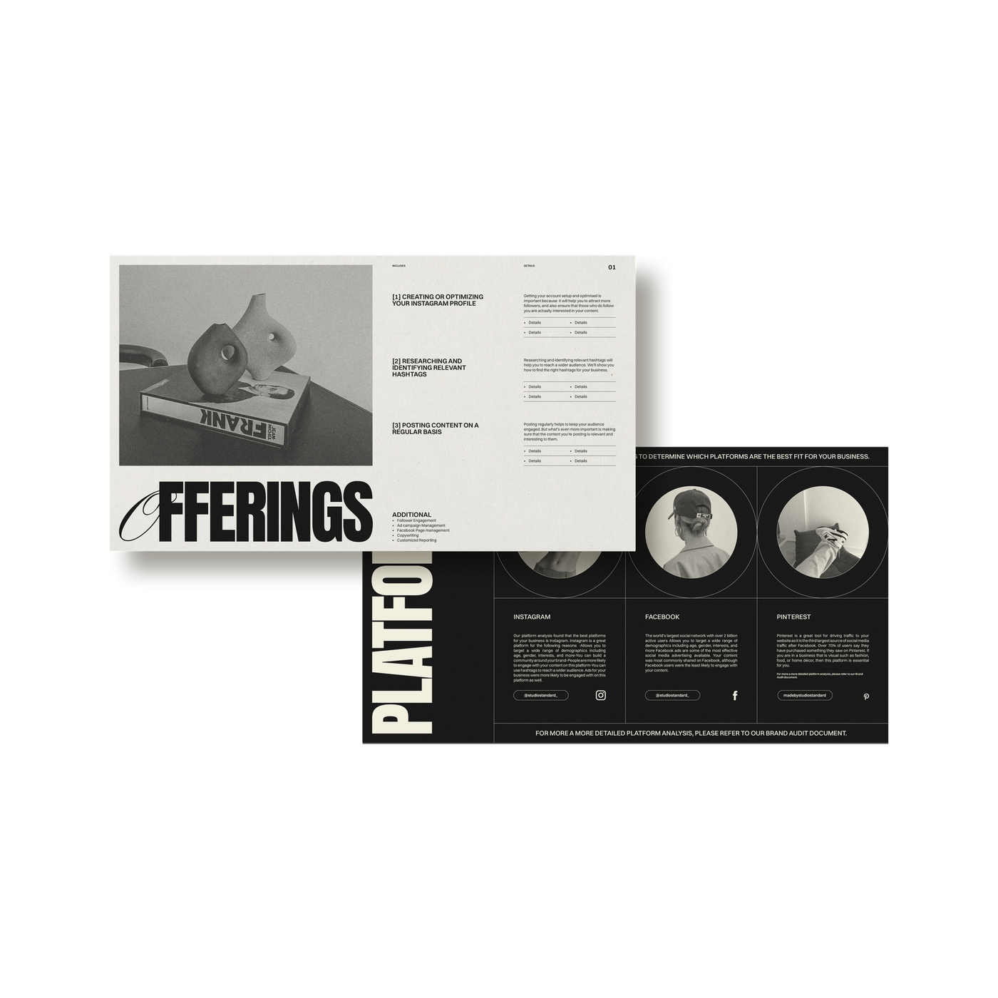 Studio Standard Haus Social Media Manager Kit 06 Layout02 Double