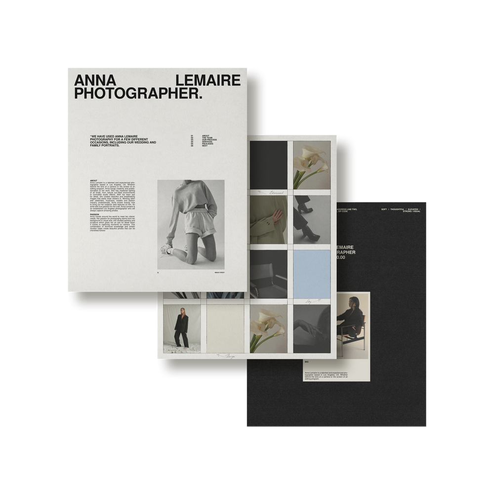 Studio Standard Photographers Starter Kit  Social Media Kit 03 Layout03 Multi3