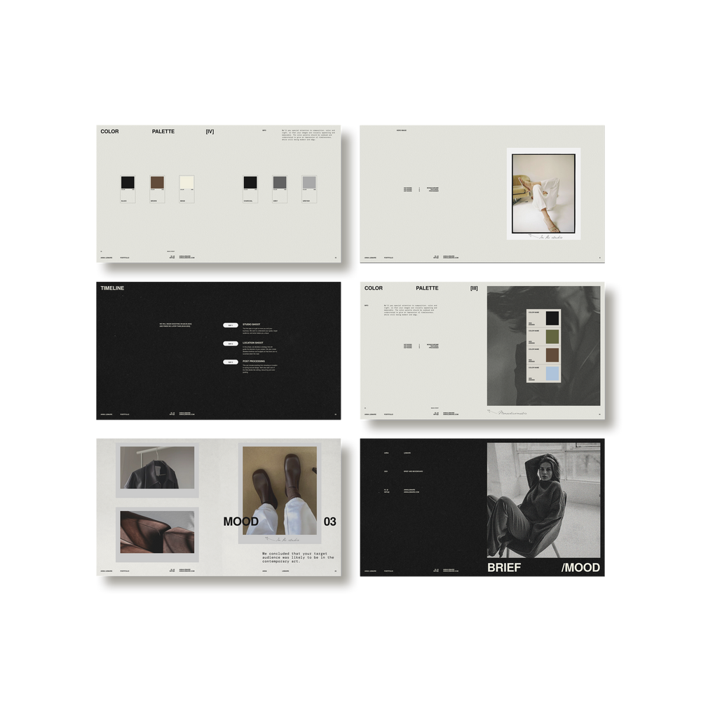 Studio Standard Photographers Starter Kit Brief And Mood 04 Layout04 Multi6