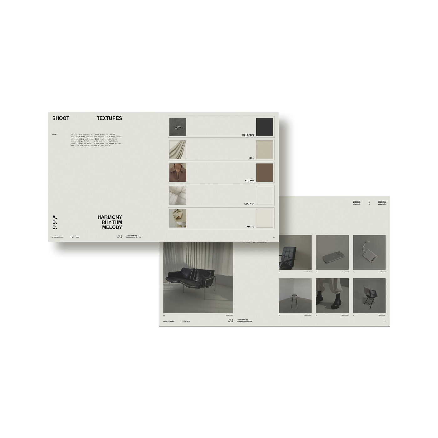 Studio Standard Photographers Starter Kit Brief And Mood 06 Layout02 Double