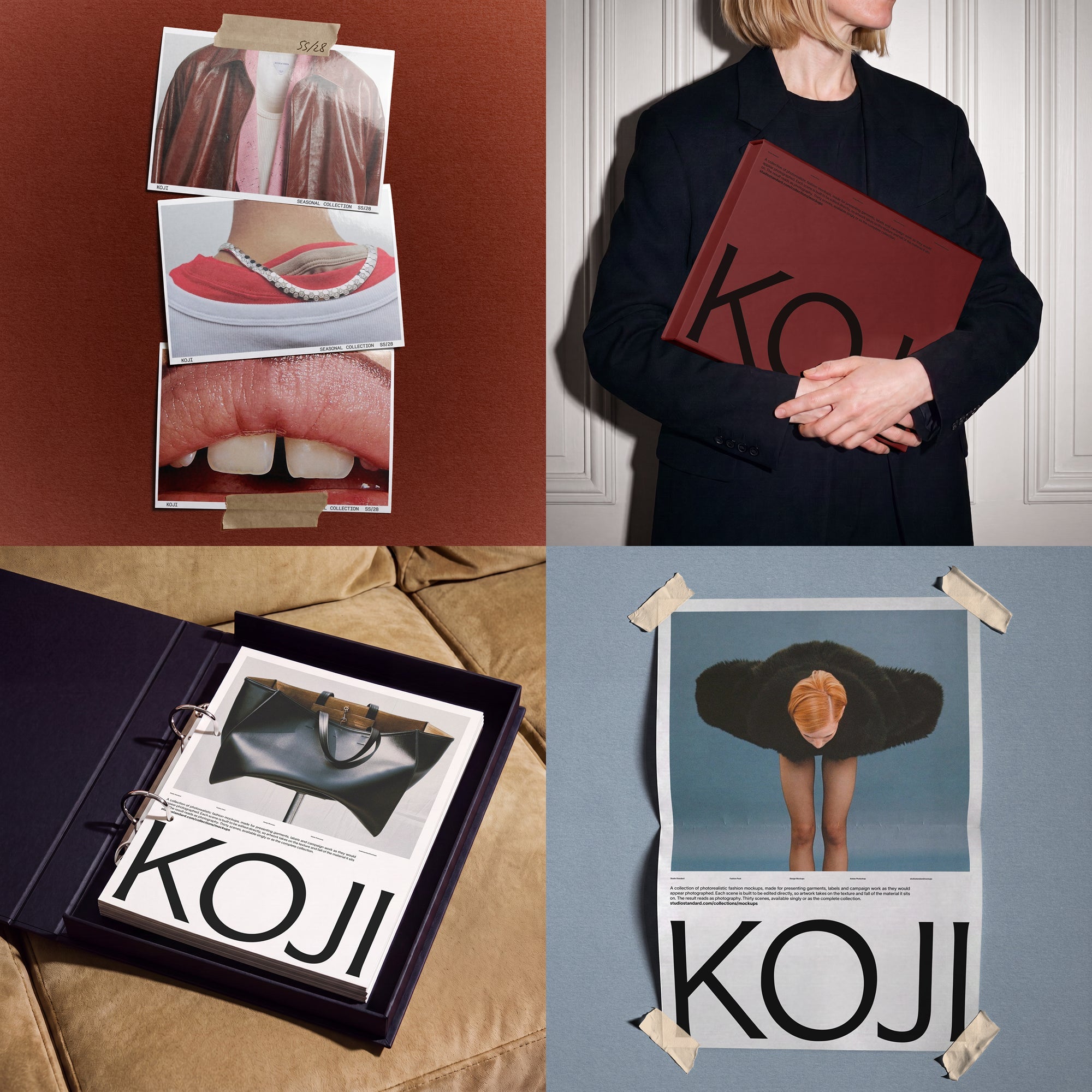 The Fashion Pack: 24 Mockups - Studio Standard