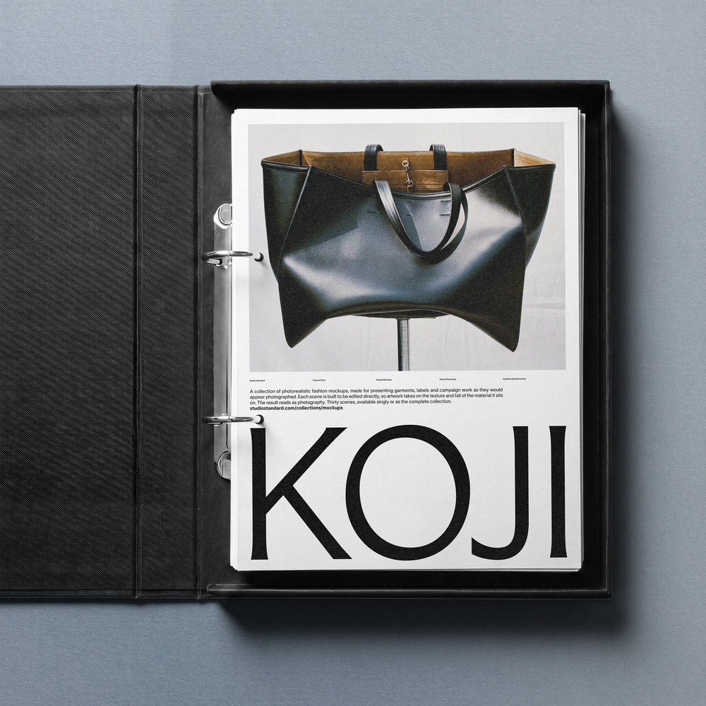 The Fashion Pack: 24 Mockups - Studio Standard