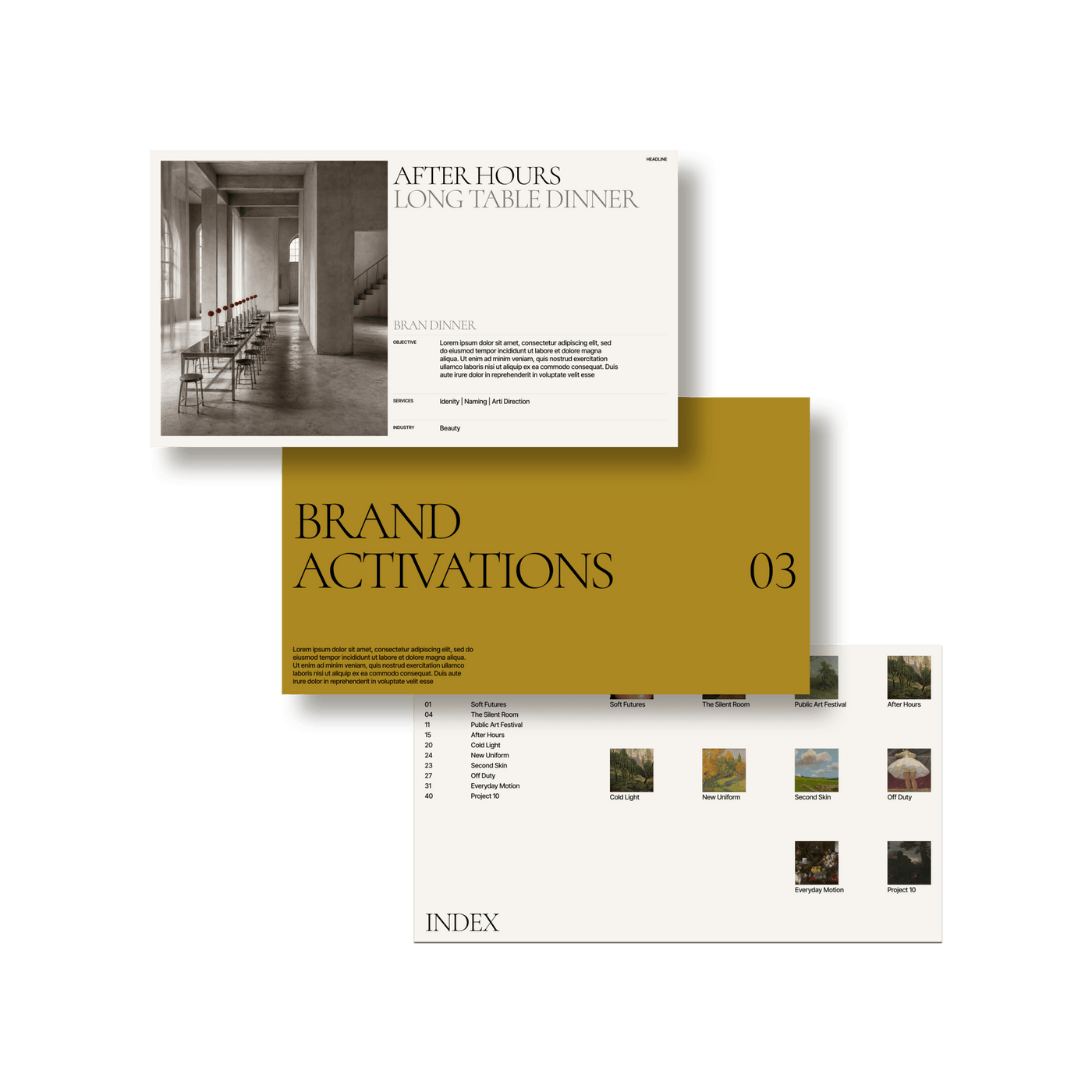 The Frame: Portfolio - Studio Standard