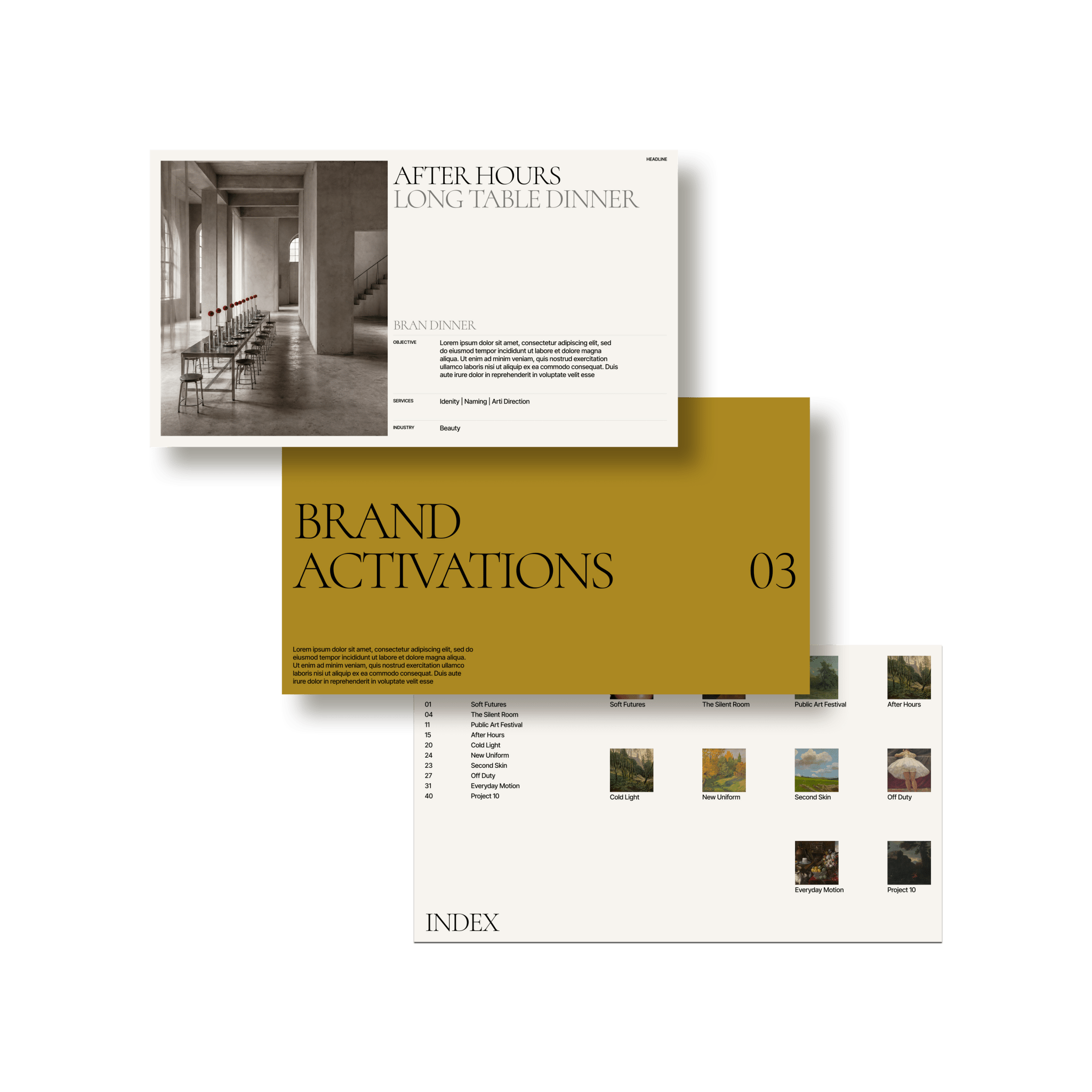 The Frame: Portfolio - Studio Standard
