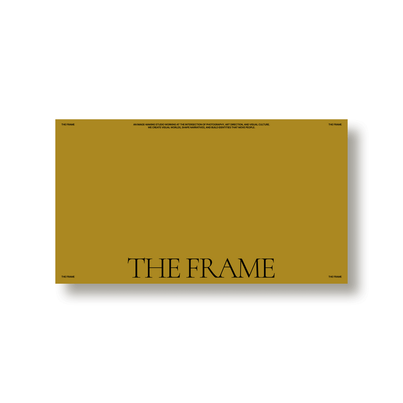 The Frame: Portfolio - Studio Standard
