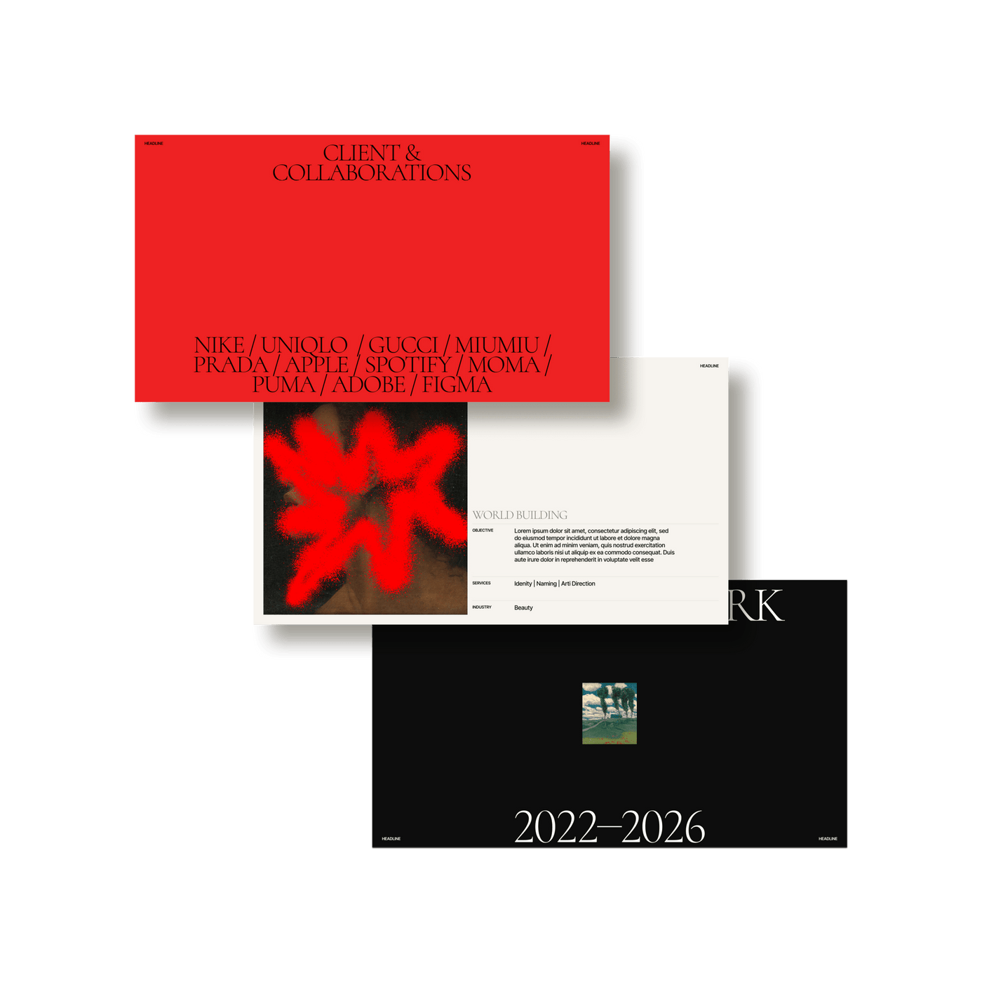 The Frame: Portfolio - Studio Standard