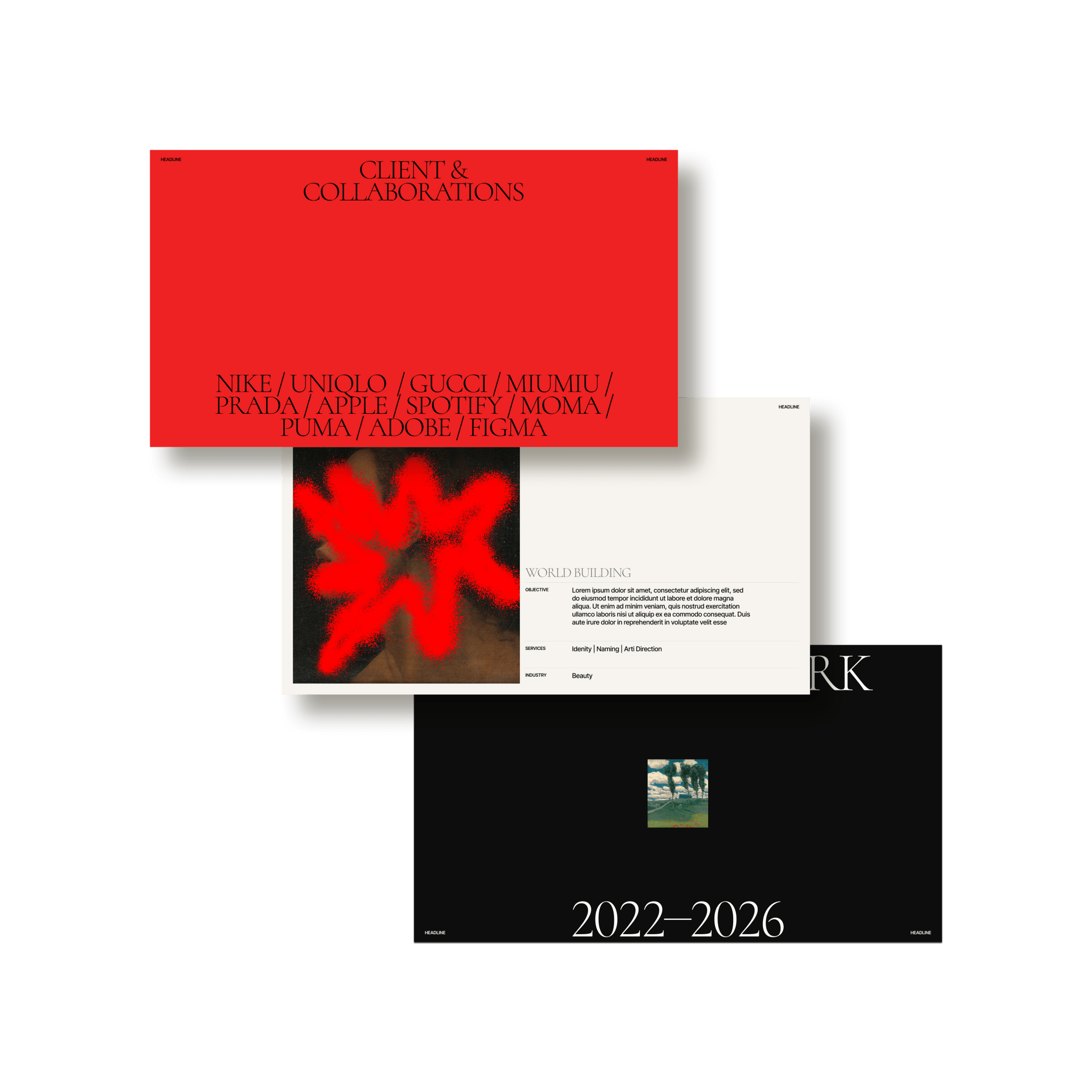 The Frame: Portfolio - Studio Standard