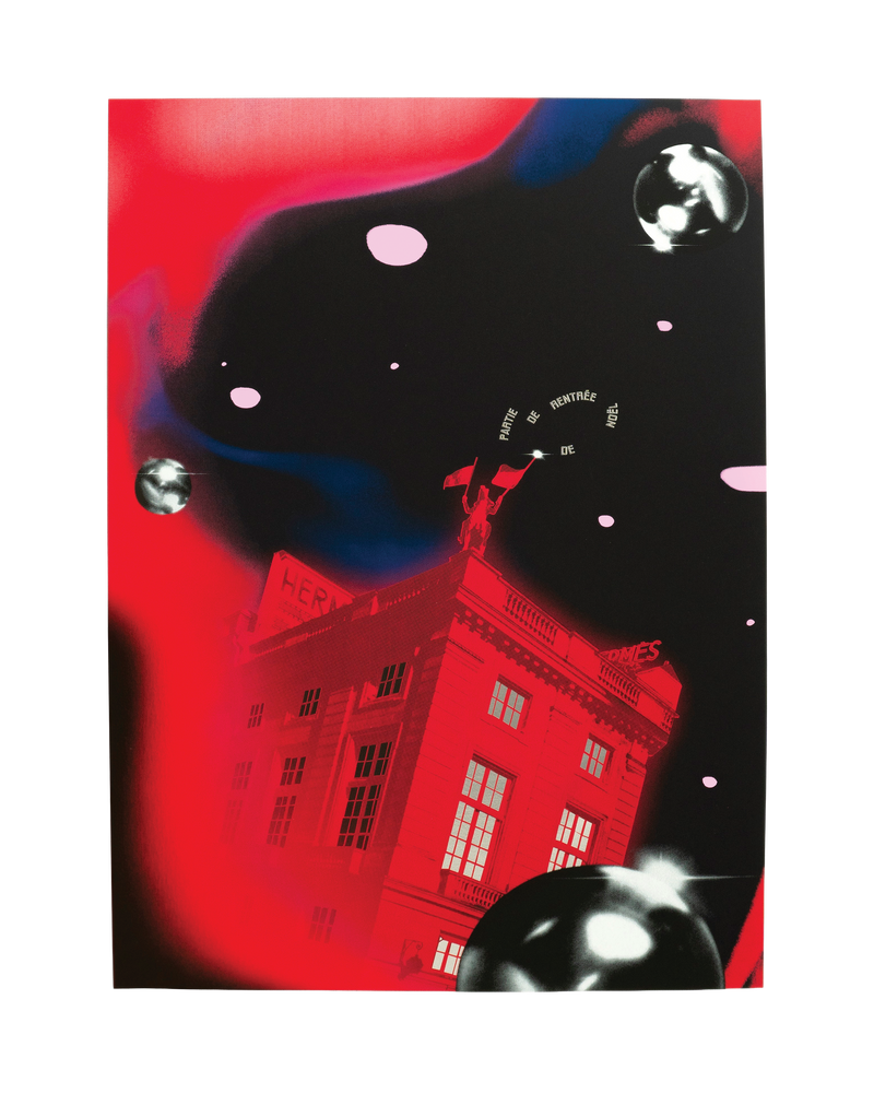 An invitation designed for Hermès by Louis Garella of Studio Garella.