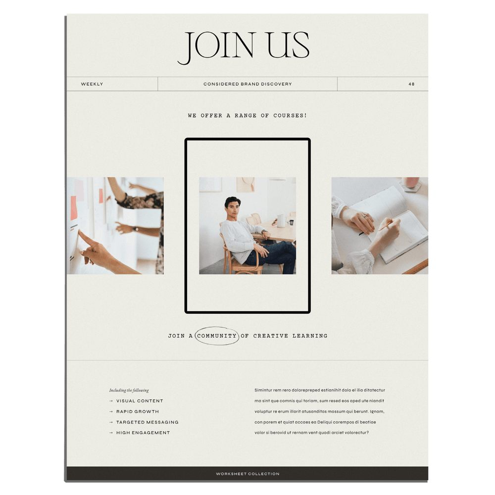 Workbook Creator Template - Studio Standard